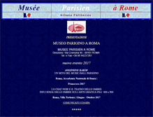 Tablet Screenshot of museoparigino.org